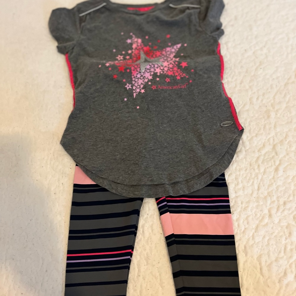 American girl 2 piece outfit